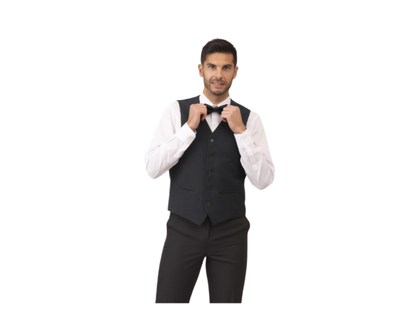 Chaleco caballero espalda tejido poliéster stretch Hombre